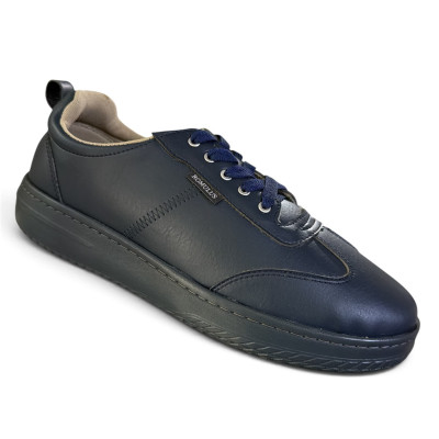 Tennis Sint&eacute;tico Unisex R&oacute;mulo Ref 9190 Azul | Calzado C&oacute;modo y Ergon&oacute;mico | Tus Pasos Bogot&aacute;